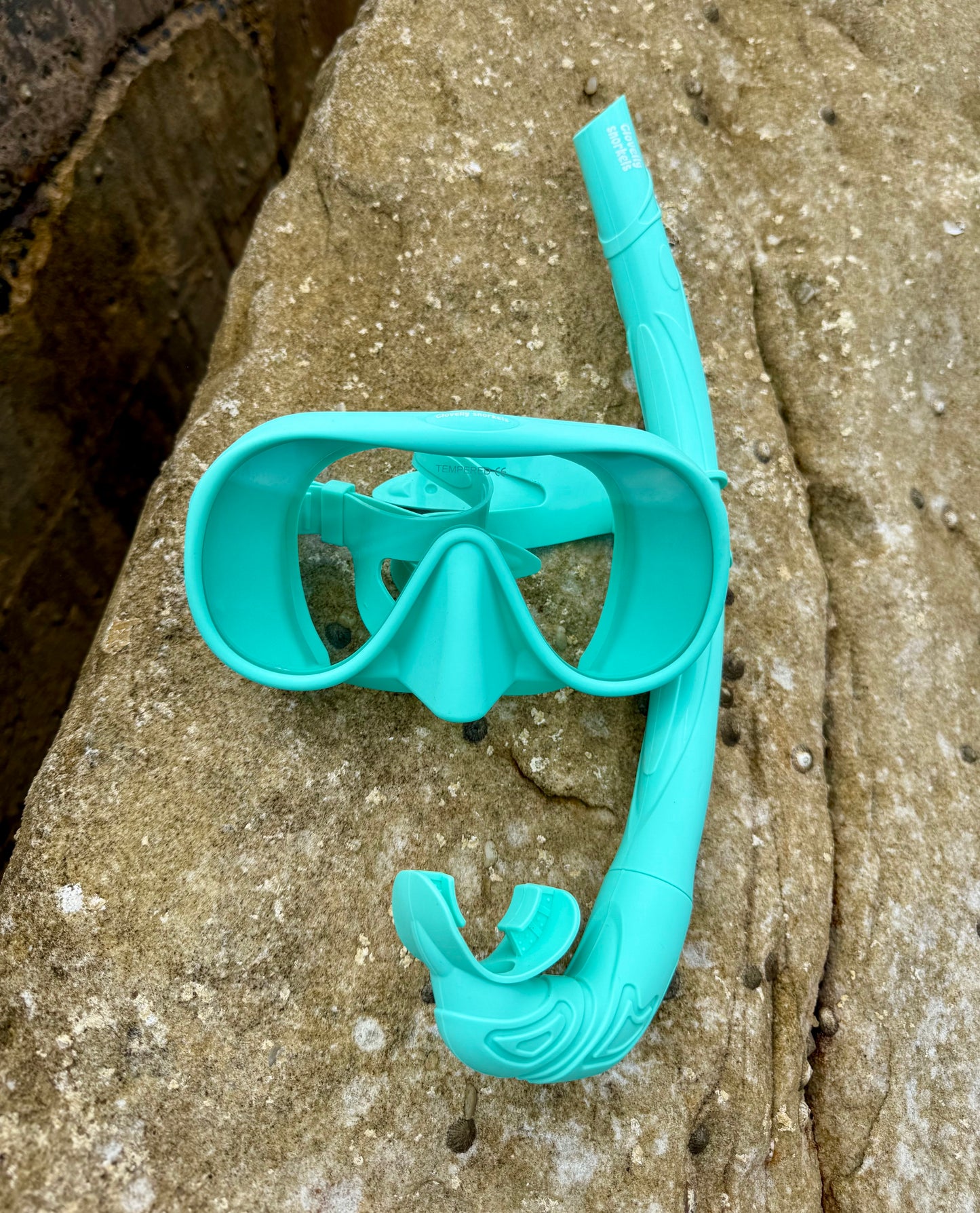 Snorkel Set Green Jobfish