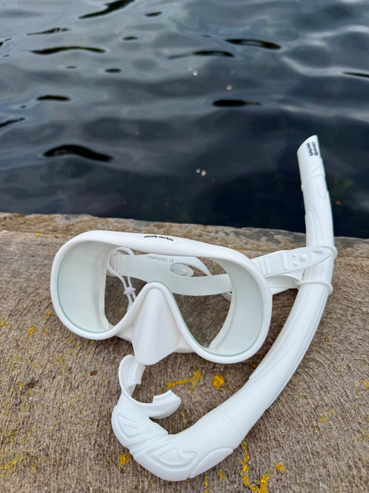 Snorkel Set White Whiting