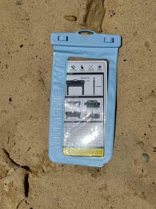 Waterproof Phone Cover Blue