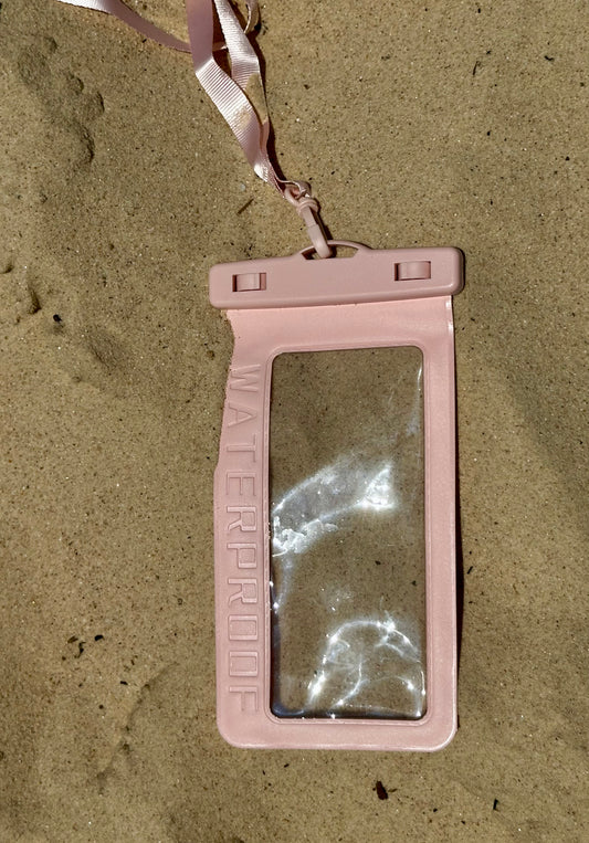 Waterproof Phone Cover Pink